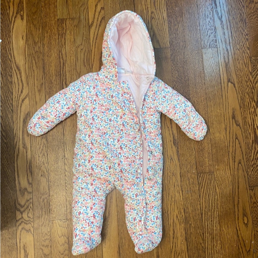 Very warm corduroy infant snow suit 6-9months